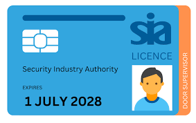 SIA Door Supervisor Licence