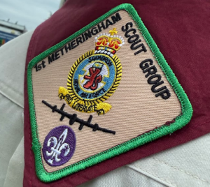 1st Metheringham Scout Group at Metheringham Fayre & Feast 2025