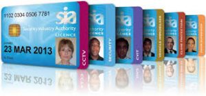 Different SIA Security Licence