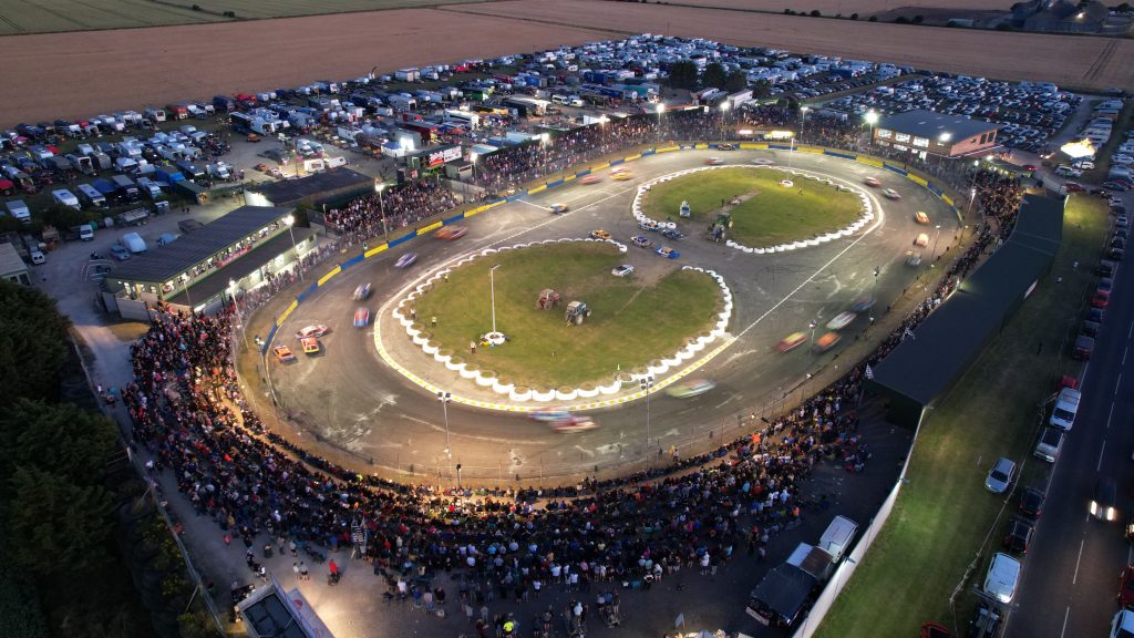 Skegness Stadium Drone Shot